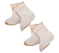 GALPADA 2 Paia Calzini in Pile Termico da Donna per Stivali da Pioggia e Trekking, Fodere Interne Rimovibili Antipioggia 20 Cm, Calzini da Fodera per Scarponi Neve, Taglia M 39,