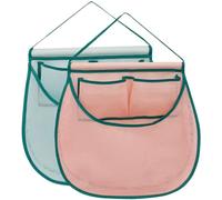 GALPADA 2 Pezzi Borsa Rete Appesa Riutilizzabile per Frutta e Alimenti | Design a Rete Ampie Aperture, Struttura Sospesa, Ventilazione e Risparmio Spazio, per Cucina e Spiaggia