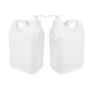 GALPADA 2 Pezzi Bottiglie Ricaricabili con Dispenser Pompa per Shampoo e Lozione Contenitori per Viaggi e Casa Design Compatto e Sicuro Erogatori Liquidi Perdite