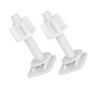 GALPADA 2 pezzi Bulloni Fissaggio Sedile Wc Antivibrazione Resistente e Facile da Installare Kit Ricambio Cerniere Copriwater Small Toilet Seat Bolts