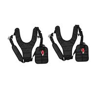 GALPADA 2 Pezzi Cinghia Imbottita Professionale per Decespugliatore Resistente Imbracatura Ergonomica per Tosaerba Accessori Pratici per Giardinaggio