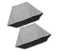 GALPADA 2 Pezzi Copertura per Carrello Avvolgitubo da Giardino Esterno Oxford 210d e Resistente al Sole con Design Verticale Salvaspazio e Cordino Regolabile