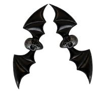 GALPADA 2 Pezzi Fermagli Per Con Teschio Gotico Di Pipistrello Accessori Per Da Donna Forcina Unica Con Teschio Per Feste E Costumi Di Halloween
