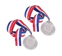 GALPADA 2 Pezzi Medaglie Metallo con per Vincitori Secondo Premio per Competizioni e Giochi Design