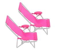 GALPADA 2 Pezzi Mini Seggiolina per Casa delle Bambole Accessorio Decorativo Sicuro e Durevole Gioco Originale per Design Intagliato Raffinato per Regali e Decorazione Miniatura