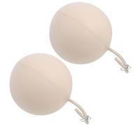 GALPADA 2 Pezzi Pallone in Gomma per Campionamento Gas con Clip per | Raccolta Gas per Esame Chimico e Test, Uso in Laboratorio e Settore Industriale, Colore Bianco