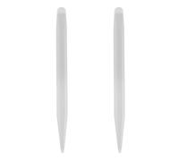 GALPADA 2 Pezzi Penna per Lavagna Interattiva Bianca Doppia Punta Magnetica 10mm e 2.5mm in Plastico per Dispositivi Touchscreen a Tecnologia a Infrarossi per Lezioni e Dimostrazioni