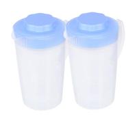 GALPADA 2 pezzi per Bevande Kettle Multi Trasparente per Frutta Tè e Bevande Fresche Design Ergonomico e Capacità Colore Blu