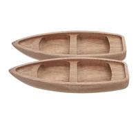 GALPADA 2 Pezzi Piccola Barca a Vela in Legno Artigianato Fine, Decorazione Marina per Casa e Scrivania, Stile Unico e Versatile per Arredamento Domestico