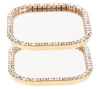 GALPADA 2 pezzi Specchio Adesivo per Custodia Smartphone Decalcomania Resistente in Materiale Selezionato Specchietto Selfie Autoadesivo per e Decorazione Posteriore Telefono