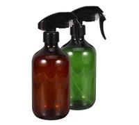 GALPADA 2 pezzi Spruzzino per Piante Bottiglie Spray in Plastica Ricaricabili con Nebulizzatore Nebbia per Irrigazione e Pulizia Leggero e Portatile Impugnatura Ergonomica Riutilizzabile