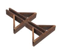 GALPADA 2 Pezzi Supporto Base per Recinzione in Legno per Piccoli Recinti da Giardino Facile Installazione e Stabilità Accessori per Bordura Aiuole e Privacy Fence Screening