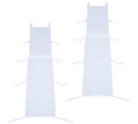 GALPADA 2 Pezzi Telo per Tenda Scanalatura a U per Prevenire Perdite e Migliorare Drenaggio, Realizzato Resistente, per Spazi All'aperto ed Eventi