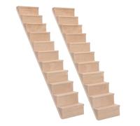 GALPADA 2 scale della casa delle bambole Scale da te piccola scala mini scala mini casa fare un passo piccolo legno