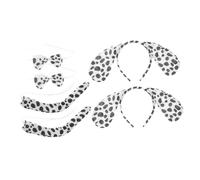 GALPADA 2 Set Spot dog dressup set cane racconto corgi ragazzo cosplay della festa di Halloween festa dei cuccioli Decorazione per cani orecchie da cucciolo adulto coda plastica