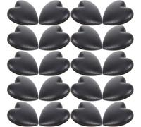 GALPADA 20 Pezzi Copriorecchie in Silicone a Forma di Cuore Antiscivolo per Occhiali, Morbidi e Confortevoli, Adatti per Adulti, per Fissare Occhiali Sicurezza