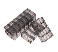 GALPADA 20 Scatole Trasparenti per Auto Organizer Plastica per Collezionisti e Camera Custodie Singole Protettive Antigraffio per Modellini