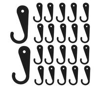 GALPADA 200 Ganci a J in Plastica per Esposizione Calzini Cappelli e Stivali Ganci per Accessori di Merchandising Resistenti e Multiuso per Negozi Casa e Organizzazione Guardaroba