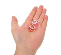 GALPADA 200pezzi Marcatori per Lavori Maglia in Metallo O-Ring Colorati Lisci Fermagli per Ferri da Maglia Segnapunti per Uncinetto Accessori per Maglieria Multicolori Colore Casuale