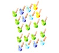 GALPADA 20pezzi Fischietto per Uccelli in Legno e Raffinato Giocattolo Musicale per Ragazzo Ragazza Ragazza per Giocare e Apprendere Design Intelligente e Facile da Trasportare