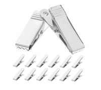 GALPADA 24 pezzi Mini Morsetti Molla in Metallo con Pinza Clip Piccole per Fili con Presa Morsetti Elettrici Compatti per Test Laboratorio e Progetti Artigianali Confezione