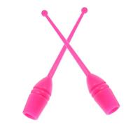 GALPADA 2pezzi Bastone Per Ginnastica Posturale in Resina Bastone Colorato Per Ginnastica Per Allenamento Danza e Artistica Resistente e Durevole