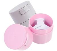 GALPADA 2pezzi Contenitore Per Colla Per Ciglia Barattolo Sigillato Per Conservazione Di Colla Per Extension Ciglia Tenuta Stagna Compatto e Leggero Per Uso Domestico e Saloni