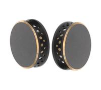 GALPADA 2pezzi Copertura per Fornelli Gas Coperchi dei Bruciatori per Piani Cottura Protezione per Bruciatori dei Fornelli Distributore di Fiamma Stabile Facile Manutenzione e Pulizia