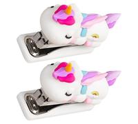 GALPADA 2pezzi Cucitrice da Scrivania Unicorno Stapler Portatile e Carino per Ufficio e Studio Cucitrice Manuale Professionale con Funzionamento Liscio e Anti-inceppamento