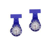 GALPADA 2pezzi Infermiere Notturno Clip Fob Watch Inossidabile Design e Per e Professionisti Della Colore Blu