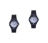 GALPADA 2pezzi Orologio Da Ragazzo Ragazza Silicone Orologio Quarzo Con Cinturino Design Elegante Per Ragazzi e Ragazze Facile Da Leggere Per Ogni Occasione Numero