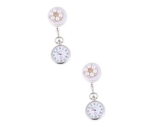 GALPADA 2pezzi Orologio Da Tasca Per e Medici Design Elegante Con Clip Precisione Nella Misurazione Del Accessorio Pratico e Chic Per Professionisti Della Salute