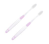 GALPADA 2pezzi Spazzolino da Denti Delicato per Pulizia Orale per Donne Incinte e Persone Denti Sensibili Leggero e Portatile per Uso Quotidiano Stili multipli