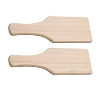 GALPADA 2pezzi Tavolette in Legno per Modellare Argilla Strumenti di Ceramica Resistenti e Compatti per Scultura e Modellismo Accessori Artigianali per Laboratori e Hobby Creativi