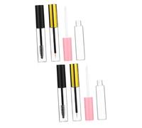 GALPADA 2sets Tubi Vuoti Per Mascara e Lucidalabbra Con Applicatori Contenitori Cosmetici Trasparenti Per Eyeliner Mascara e Lip Gloss Per Viaggi e Makeup Fai Da Te