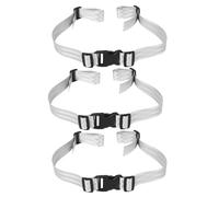 GALPADA 3 pezzi Cintura Sicurezza per Seggiolone e Passeggino Imbracatura Regolabile Anti-caduta con Fibbia Sicura Cinghie per Casa e Viaggio