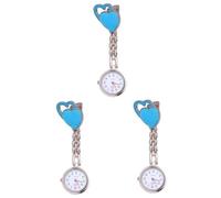 GALPADA 3 Pezzi Orologio Da Tasca Creativo A Forma Di Cuore Alla Moda Orologio Da Appendere Per La Decorazione Della Casa