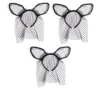 GALPADA 3 Pz fascia cosplay halloween the masquerade costume maschere maschera cat ears the mask mascherine fasce per cosplay