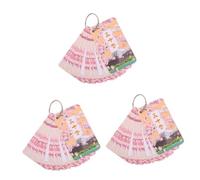 GALPADA 3 Set Schede Apprendimento Giapponese Hiragana Katakana Carte Resistente con Angoli Arrotondati Anello Portatile per Principianti Studio Rapido e Sicuro per Adulti