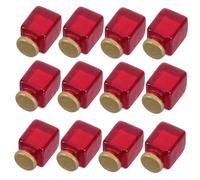 GALPADA 30 in miniatura accessori da te in miniatura miniature figurine cibo arredamento da pranzo della casa delle alimentare resina rosso