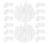 GALPADA 30pezzi Lame di Ricambio per Ventilatore per Asciugacapelli Mini in Plastica per Motore Compatibili Saloni di Bellezza Riparazioni e Manutenzione