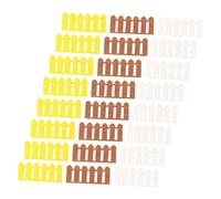 GALPADA 30pezzi Mini Recinzione in Legno per Casa delle Bambole Recinzione in Miniatura Staccionata per Bonsai da delle Fate Decorazione per Vasi Accessori delle Fate per Terrario