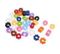 GALPADA 36 Pezzi Segnabicchieri in Silicone Colorati per Vino e Cocktail Marcatori Riutilizzabili per Calici Martini e Feste Identificatori Resistenti e Facili da Pulire