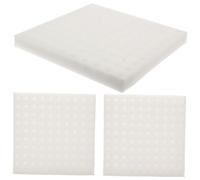 GALPADA 3fogli Spugna Vegetale Quadrata per Serra Vassoio Senza Terra per Verdure Fiori Fagioli Frutta Coltivazione in Capannoni Agricoltura Avanzata Substrato Sicuro Traspirante e Idratan