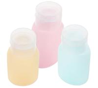 GALPADA 3pezzi Bottiglie Da Viaggio in Plastica Riutilizzabili Per Articoli Da Toeletta Contenitori Da Viaggio Vuoti Per Shampoo e Balsamo
