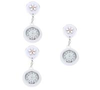 GALPADA 3pezzi Orologio Da Infermiere Digitale Appeso Con Quadrante e Design Unico Gadget Pratico Per Professionisti Della Salute e Studenti Di Infermieristica Colore