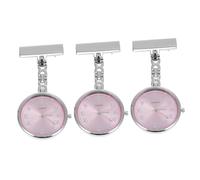 GALPADA 3pezzi Orologio Pendolo Per e Medici Orologio Semplice e Leggero Con Clip Per Uniforme Design Pratico e Stabile Per Uso Quotidiano Per Professionisti Della Salute e Parametrici