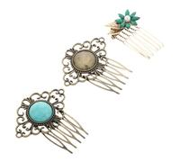 GALPADA 3pezzi Pettini Per Vintage Fermagli Per Cristalli Accessori Per Styling Copricapo Sposa Pettini Laterali Per Per Eventi Speciali