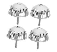 GALPADA 4 Pezzi Copri Scarico Urinale in Acciaio Inox Antiodore Filtro Scolapasta per Scarico Bagno Commerciale Tappo Antintasamento per Wc Uomo e Toilette Pubblica