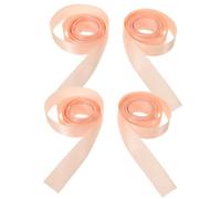 GALPADA 4 Pezzi Nastri per Scarpette da Punta in Raso Rosa per Ballerina